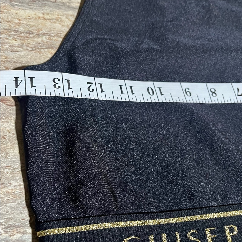 Giuseppe Zanotti Halyna Black Sports Bra Made in Italy - Picture 10 of 16